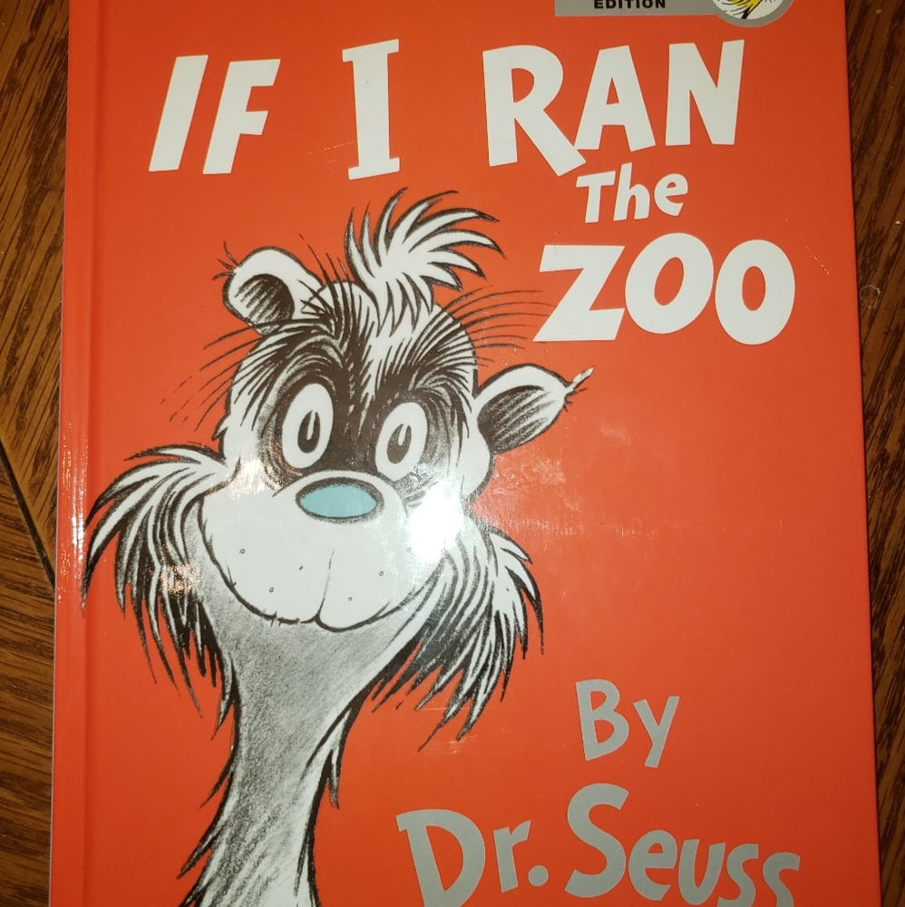 Discontinued Dr.Seuss If I Ran the Zoo Book